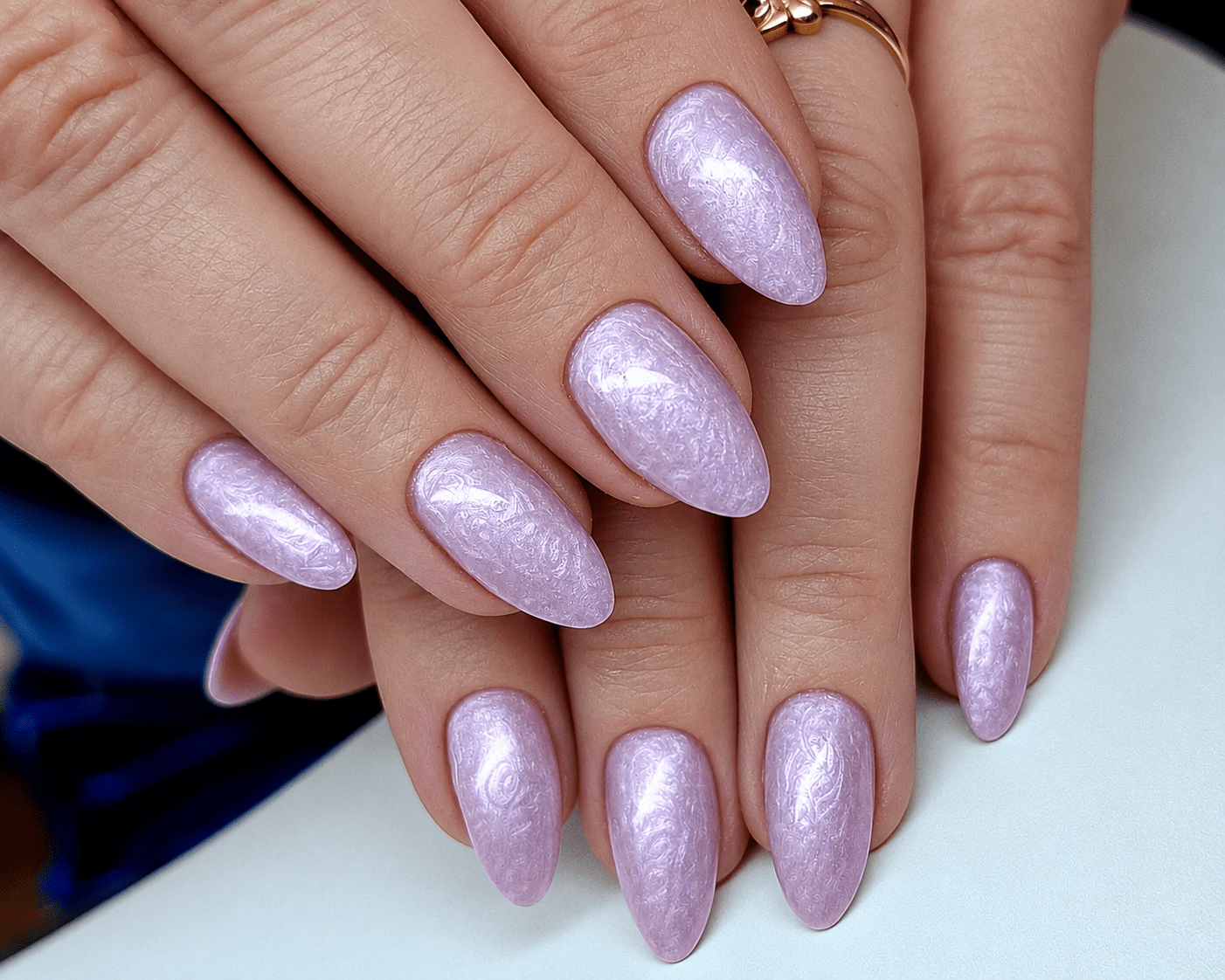Pearl Gel – Efektgēllaka Gaiši violeta #12 10ml - Image 2