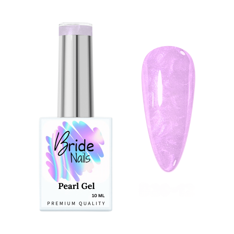 Pearl Gel – Efektgēllaka Gaiši violeta #12 10ml