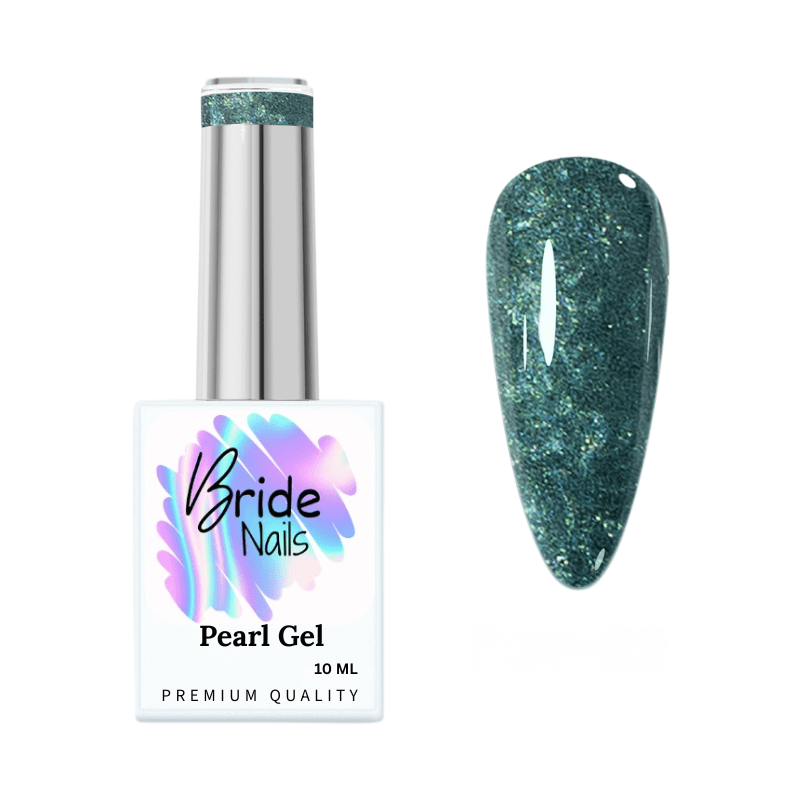 Pearl Gel – Efektgēllaka Tumši zaļa #22 10ml